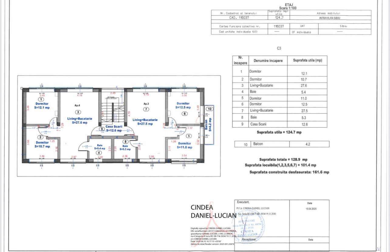 Apartamente de vânzare în Turnisor-Ansamblu rezidențial P+1+M - Poză 6
