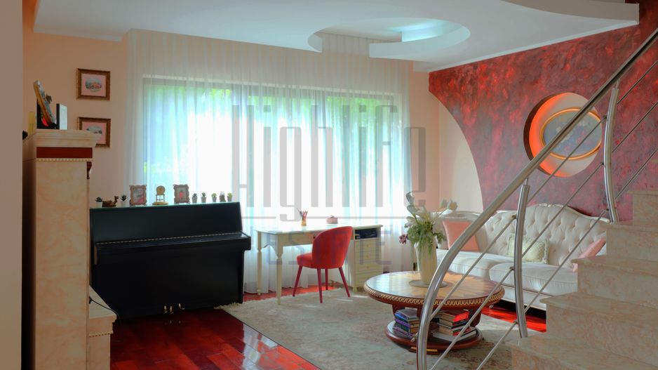 Vila de lux deosebita 9 Camere Pipera Erou Iancu Nicolae 298mp teren - Poză 14