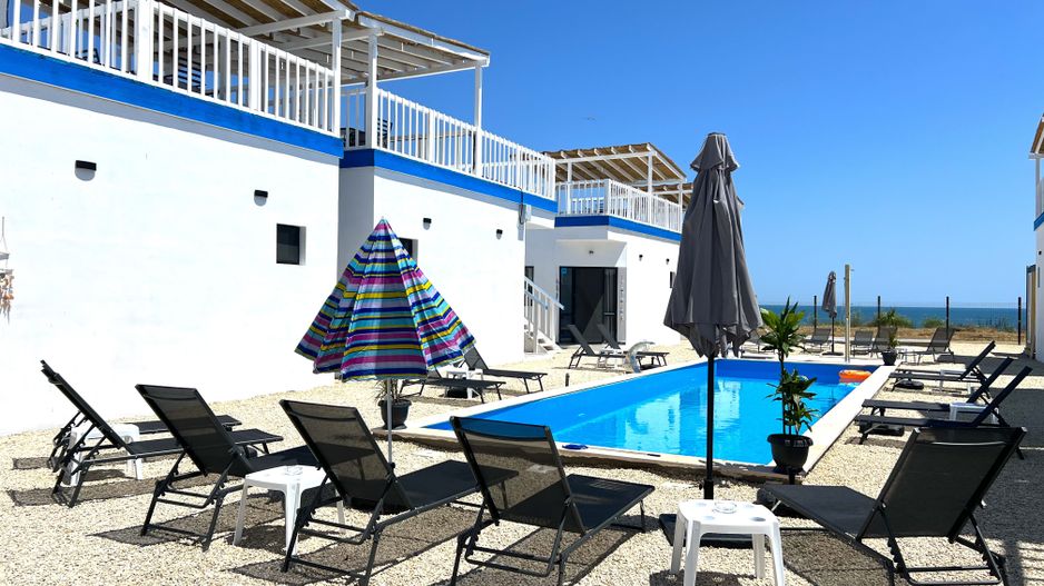 10 Casute Greek Bungalows , Piscina, la Malul Marii, Afacere la Cheie - Poză 23
