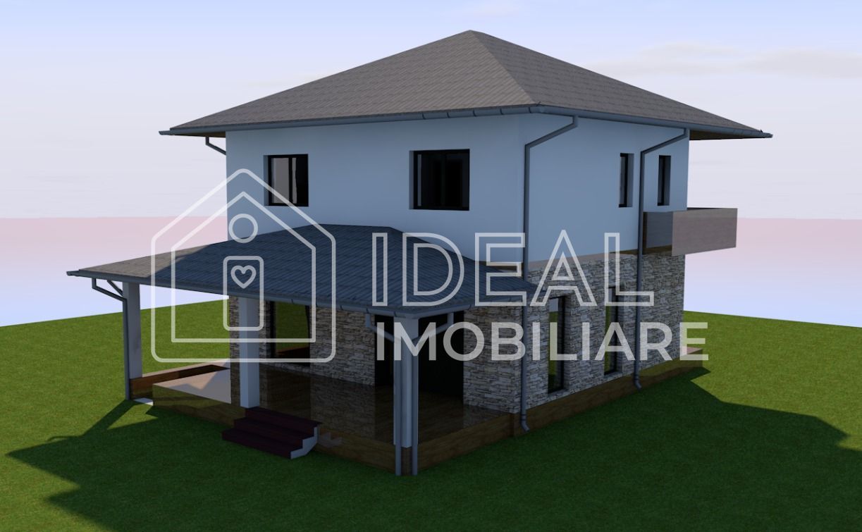 Casa Individuala ROSU cu 4 camere, zona Strand - Poză 5