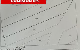 Teren de vanzare in Comuna Bradu – 1.374 mp | Deschidere 13,97 ml | 0% - Poză 3