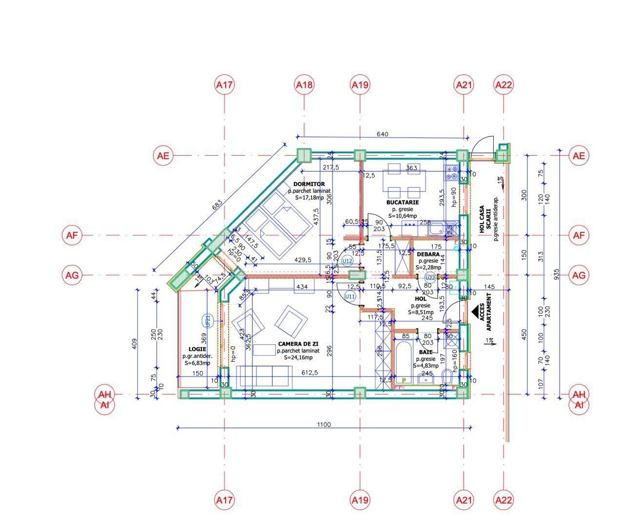 Apartament cu 2 camere de închiriat | Avantgarden 3 - Poză 14
