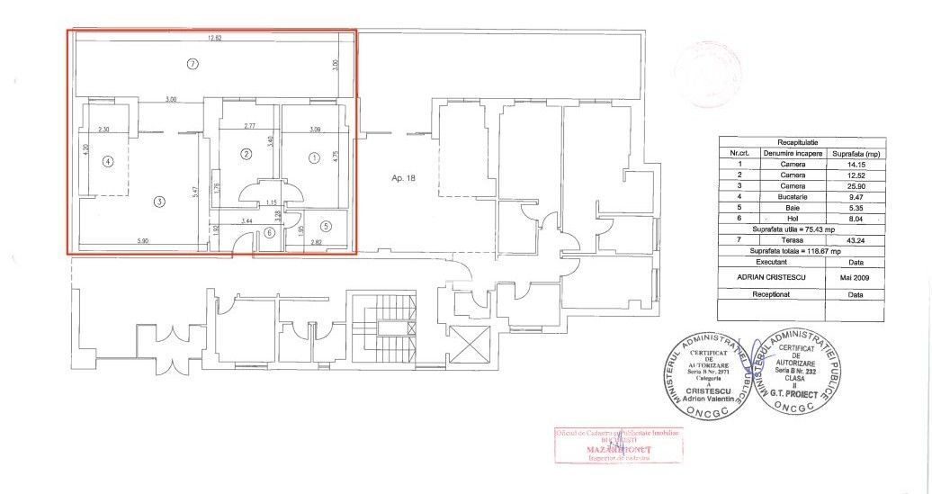 Piata Victoriei I Apartament 3 camere I Terasa - Poză 8