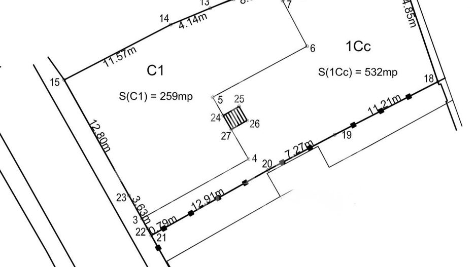 Teren ultracentral Cluj pentru investiție posibilitate 1-3S+P+5E+1R - Poză 7