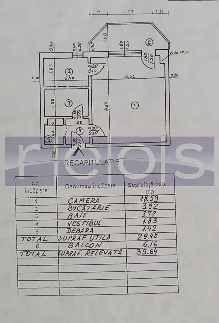 VANZARE GARSONIERA 35MP SEMIDECOMANDAT IANCULUI ZEFIRUL MEGA MALL - Poză 6
