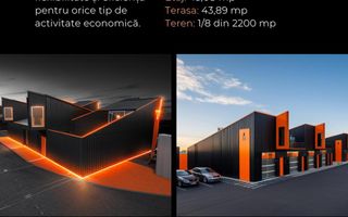 HALE INDUSTRIALE MODERNE ÎN PARCUL INDUSTRIAL SIBIU | 2200mp Teren 200mpu - Poză 5