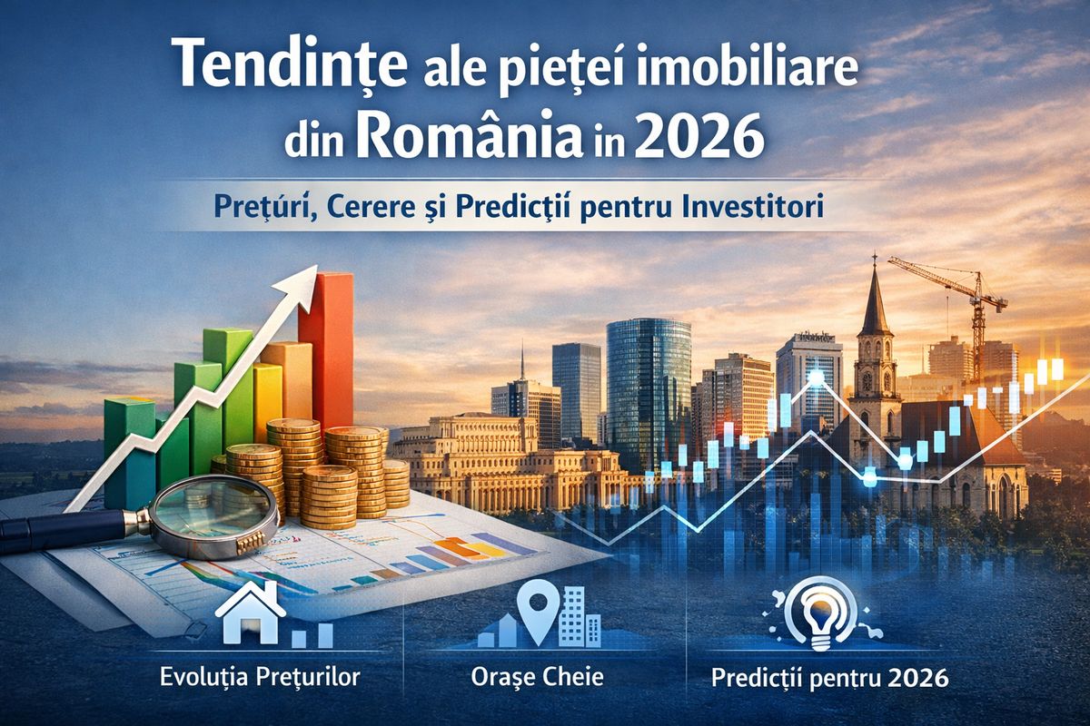 Tendințe ale pieței imobiliare din România în 2026
