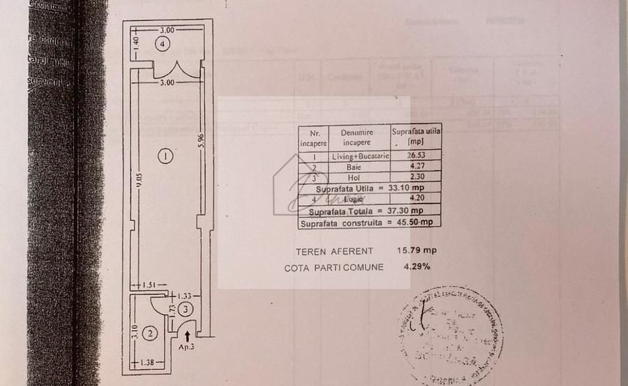 Garsoniera Jiului - Metrou I Bucurestii Noi I Comision % - Poză 16