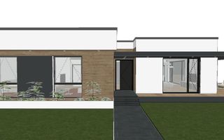 Casă pe parter, 260 mp, teren 1434 mp | Balotești - Poză 2