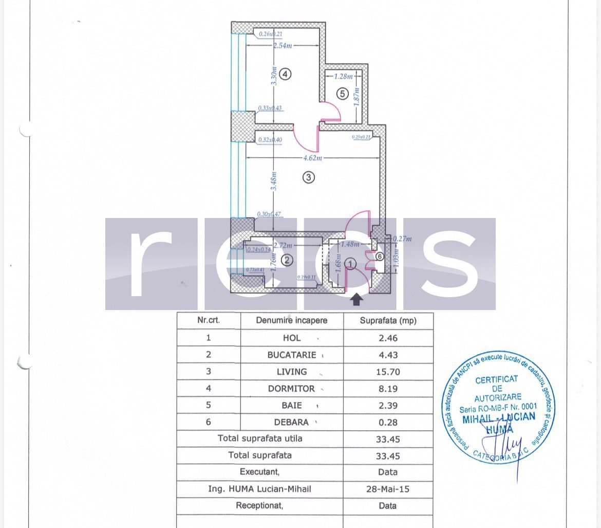 VANZARE APARTAMENT CISMIGIU ULTRACENTRAL 2 CAMERE 35MP BLOC LIRIC - Poză 16