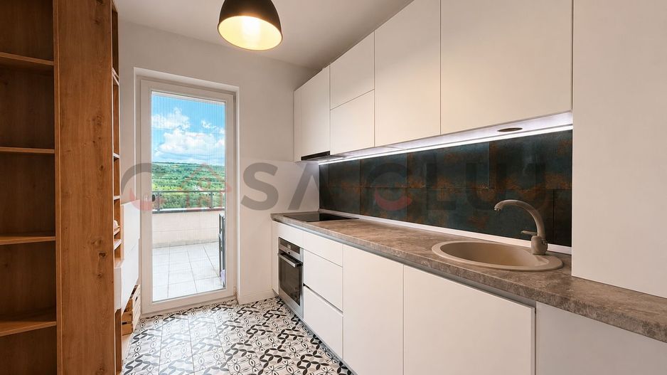 Apartament cu 3 camere, terasa 70mp, vedere panoramica - Poză 8