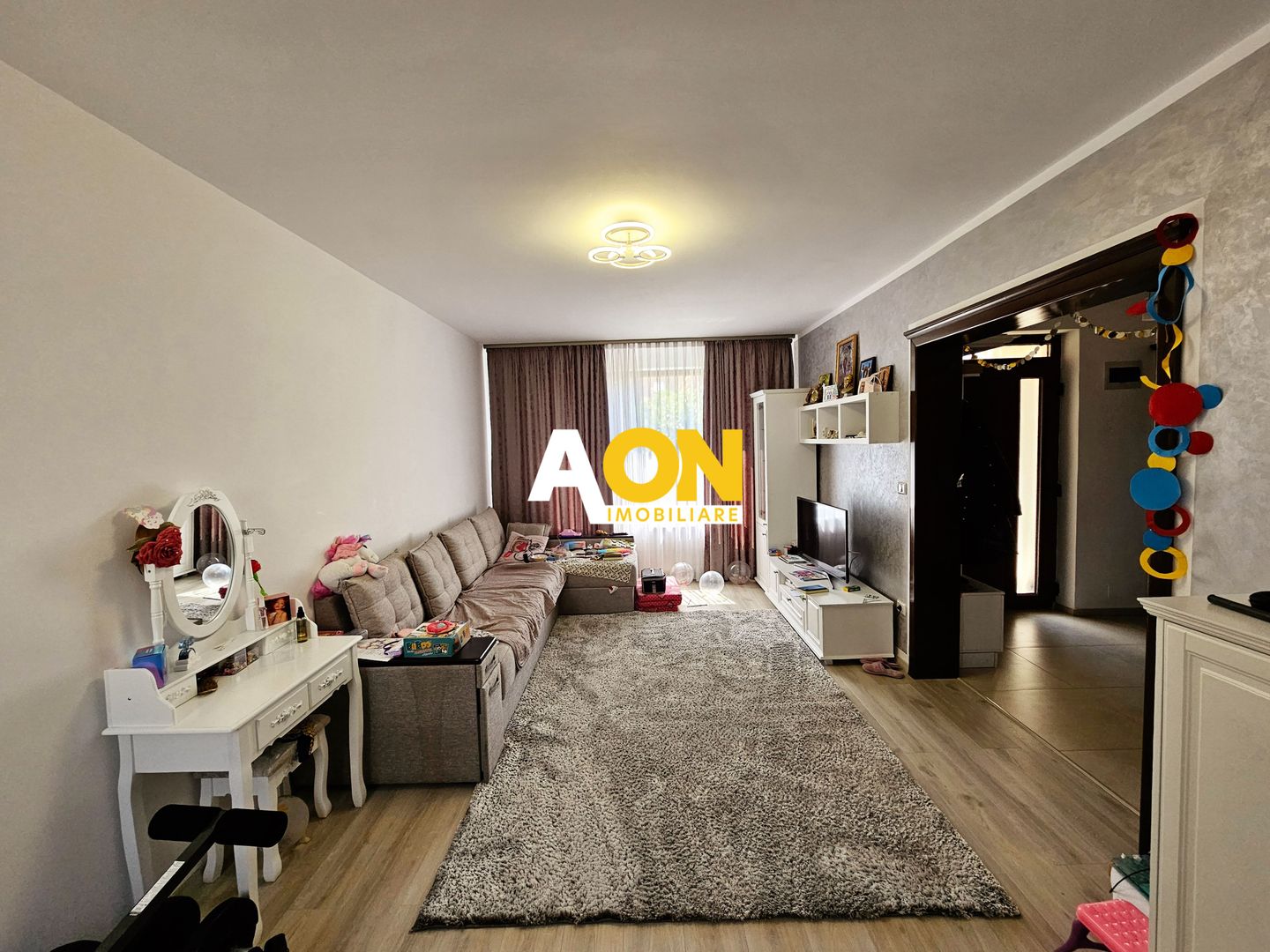 1/2 Duplex mobilat, utilat, 4 camere, pivnita, 200 mp teren - Poză 6
