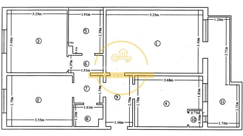 Apartament 3 camere 64mp - Poză 7
