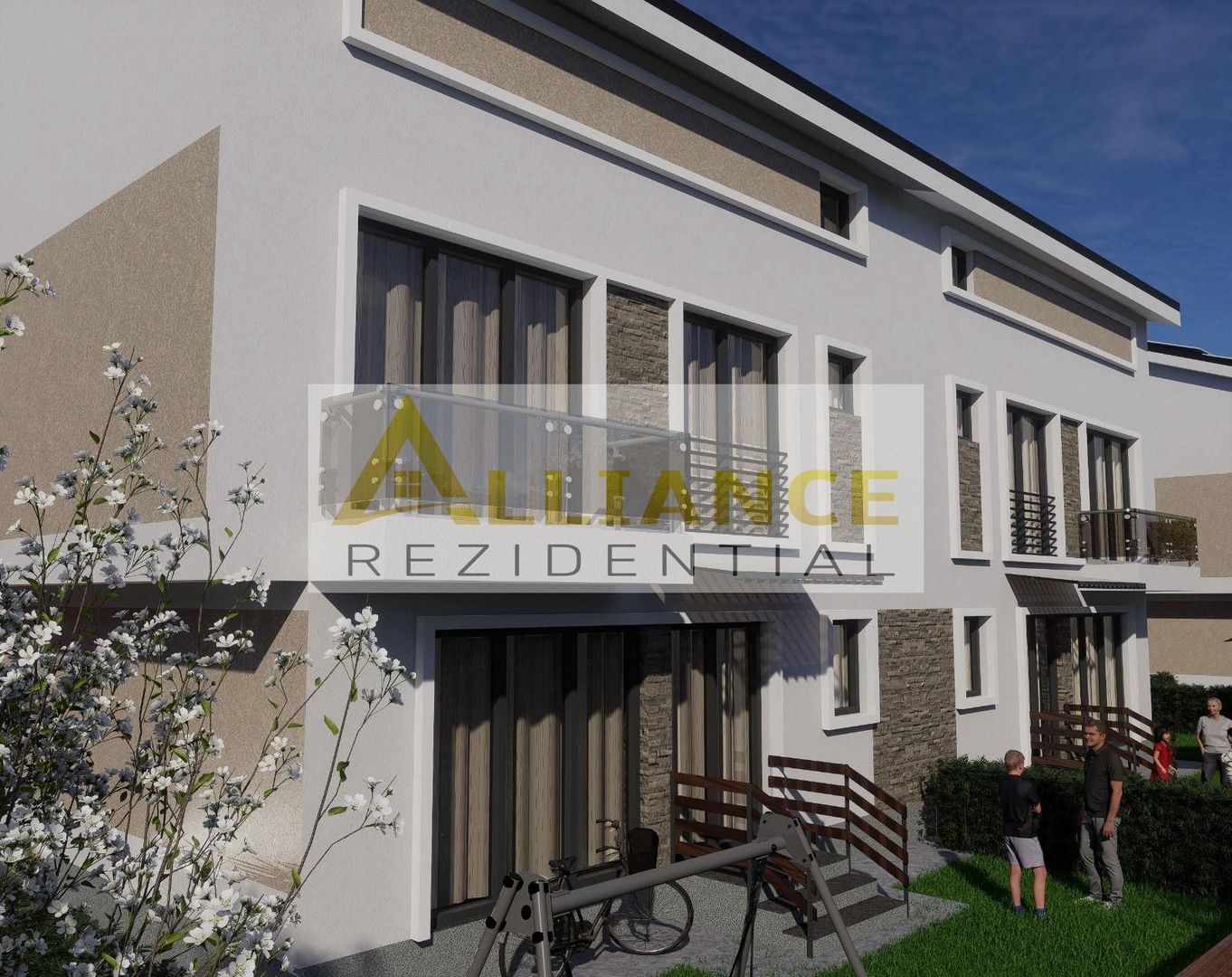Popesti Leordeni-Duplex 5 camere - 4 bai-Terasa + Curte-250 MP - Poză 5