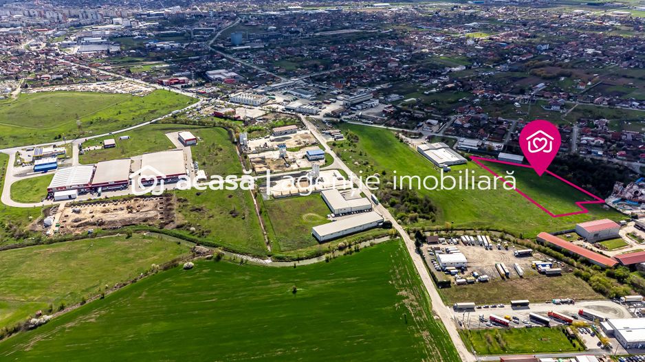 Teren cu PUZ in Arad, servicii, industrie, depozitare 8.307 mp - Poză 3