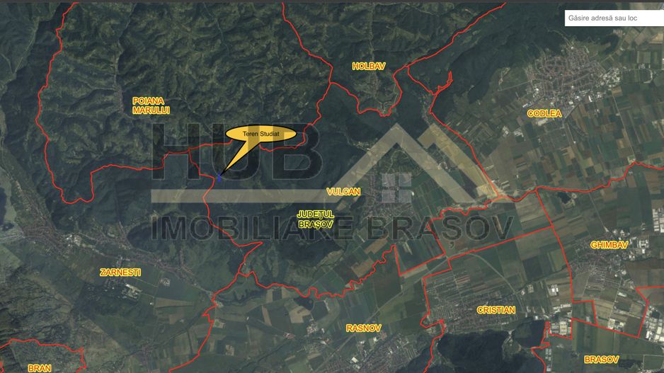De Vanzare Teren Vulcan | Priveliste | Extravilan | 5.800mp - Poză 1