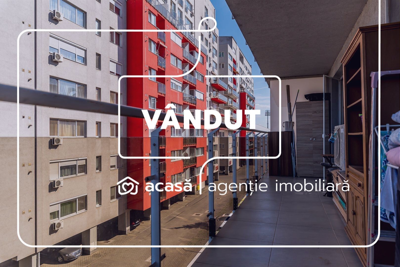VANDUT! Apartament 2 camere ARED UTA cu balcon 16 mp - COMISION 0 - Poză 1