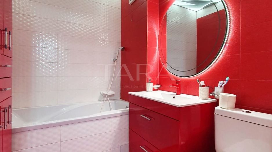 Apartament cu 3 camere complet mobilat, parcare inclusă. Zona BMW. - Poză 14