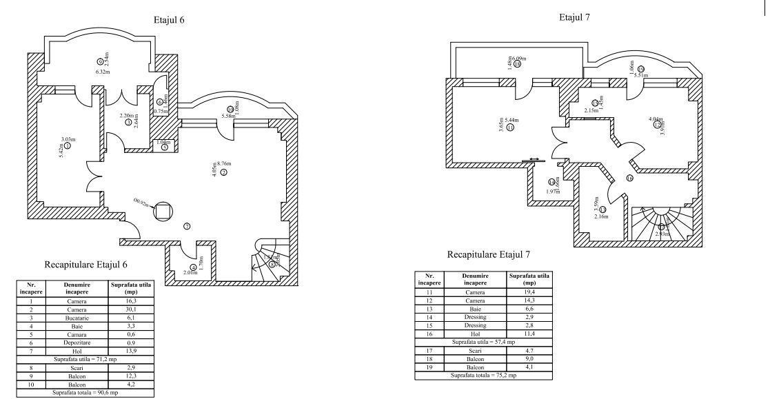 Apartament 4 camere tip duplex mobilat I Zona Unirii I View superb - Poză 2