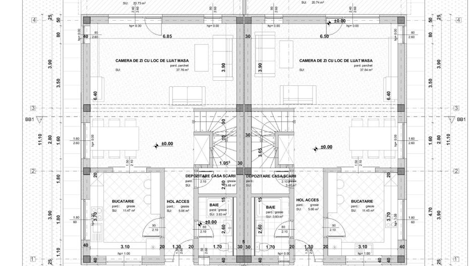 Casa duplex in zona Bunloc - Schiță 7