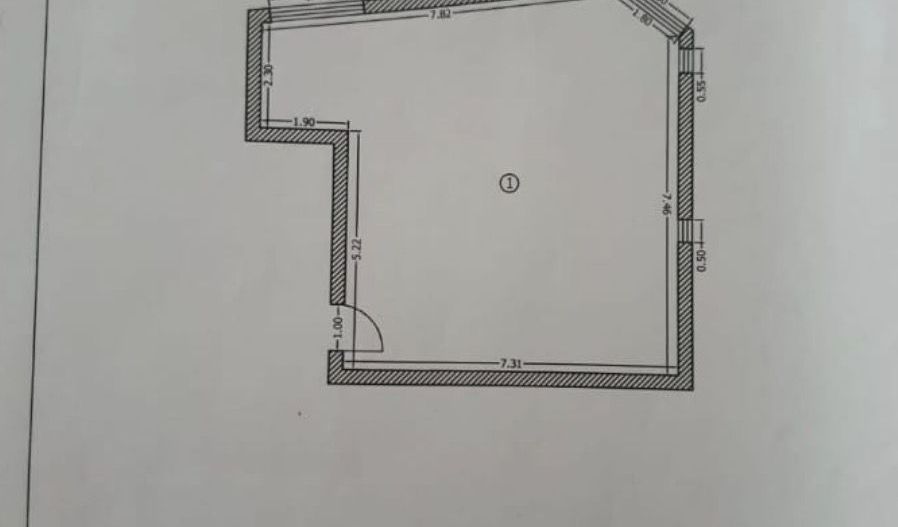 Demisol | 3 Camere | 65mp | Unirii | Tribunal | Alba Iulia - Schiță 10
