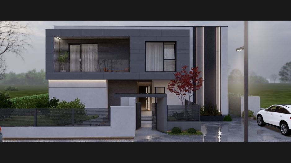 Locuinta individuala in stil contemporan - Poză 28