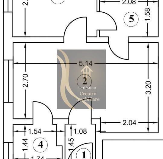 Apartament cu două camere - Poză 1