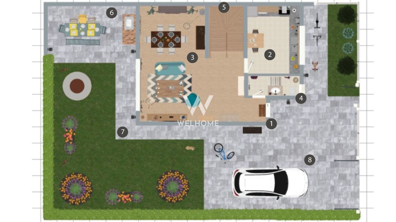 Casa la CHEIE cu TEREN 532 mp si PIVNITA in Cristian-Sibiu - Schiță 10