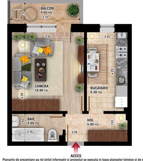 Garsoniera decomandata cu mutare imediata  langa STB - Poză 9