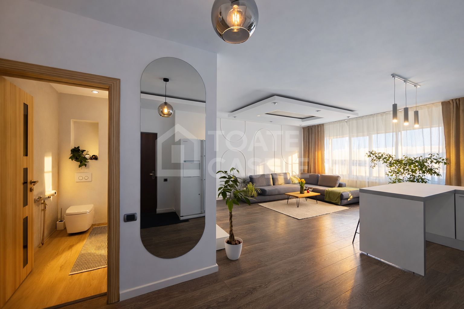 Apartament ultrafinisat 3 camere, garaj, zona Observatorului, Zorilor - Poză 3