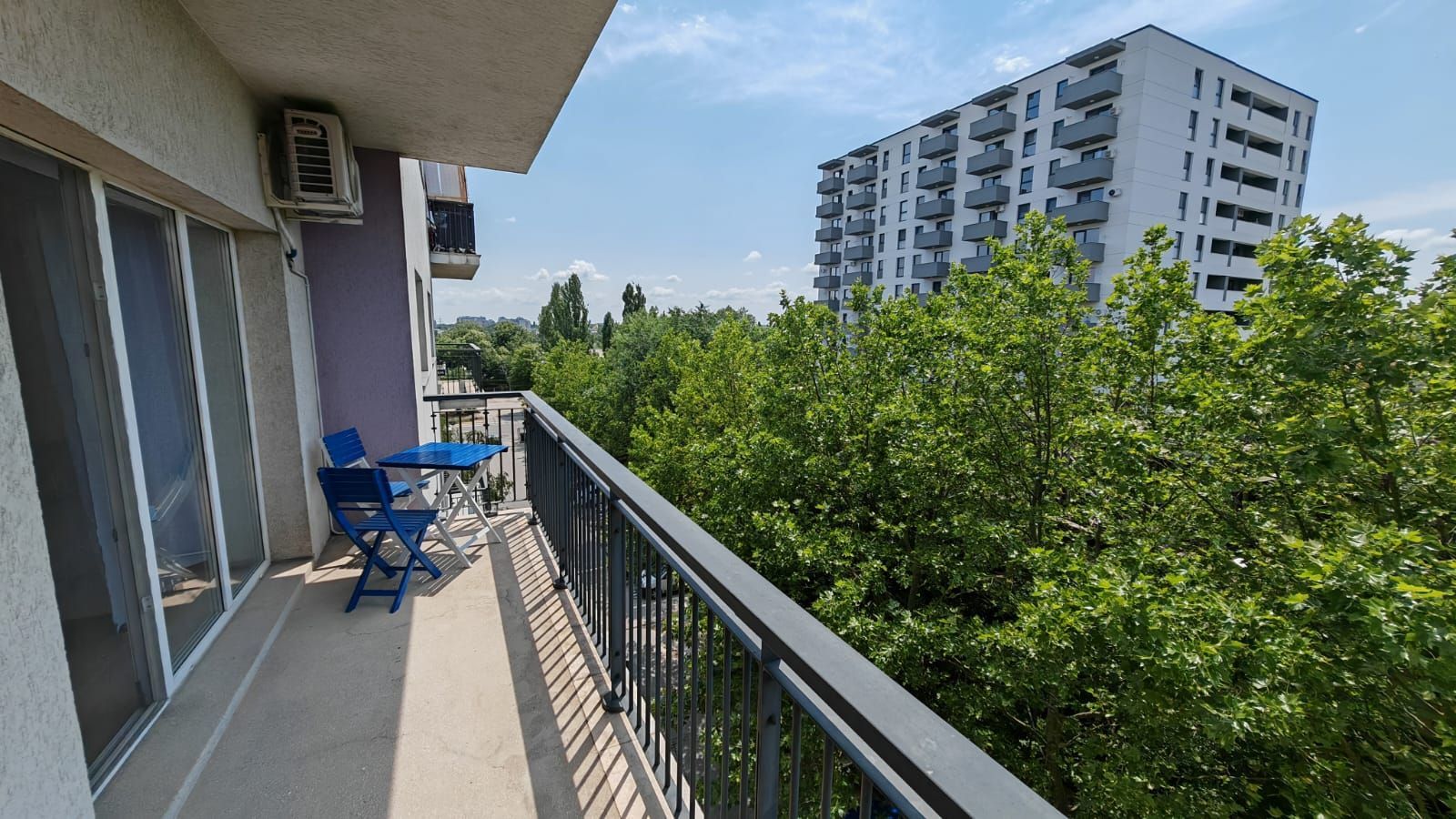 Metrou Pacii, Ten Blocks, 2 camere, 70mp, 4/10, decomandat, mobilat, loc parcare - Poză 11