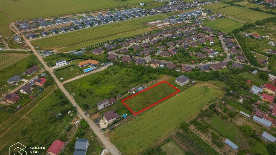 Teren construibil Balotesti, Str. Orhideelor,  1240 mp - Poză 1