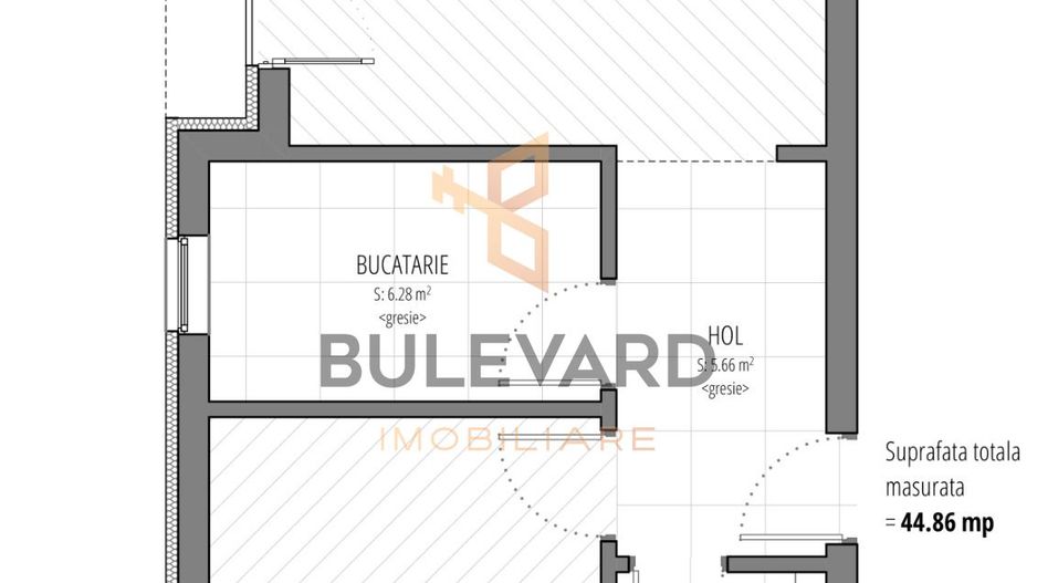 Apartament nou cu 2 camere decomandate! - Poză 2