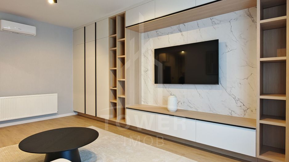 Apartament prima inchiriere cu 3 camere, nou, mobilat lux. - Poză 2