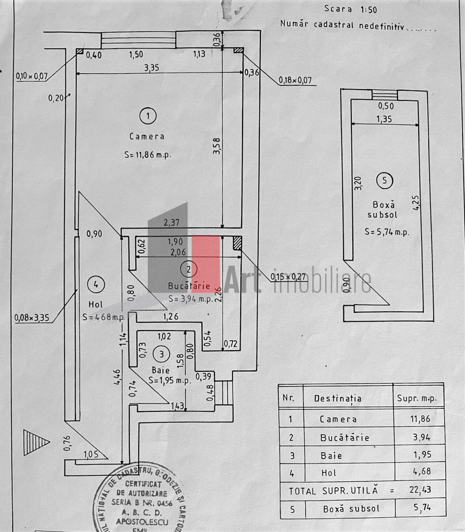 Garsoniera decomandata, parter inalt, +boxa | zona Pache Protopopescu - Poză 12