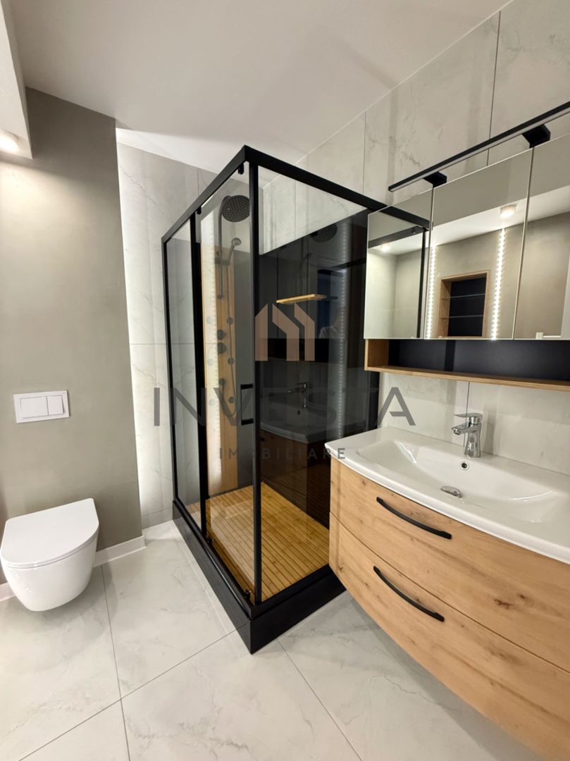Apartament modern cu 2 camere, finisaje de lux, mobilat complet! - Poză 8