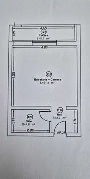 Apartament 1 camera Giroc bloc nou - Poză 7