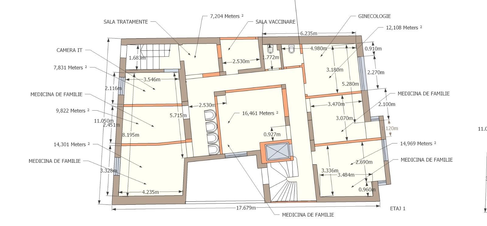 25 camere Universitate amenajate - Poză 25