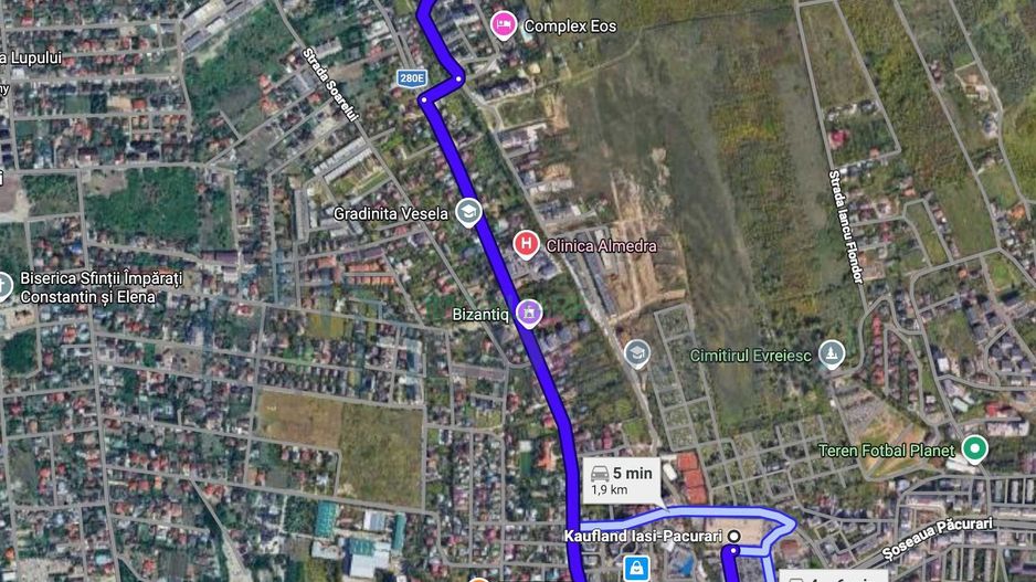 Apartament 3 camere, 72 mp, mobilat si utilat, parcare inclusa, Pacurari – Rediu - Poză 8