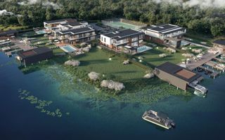 Vila exclusivista cu piscina si ponton pe malul Lacului Snagov - Poză 5