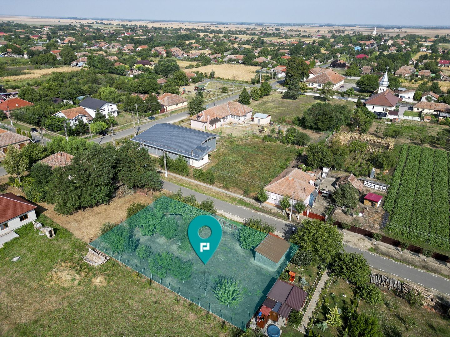 Teren intravilan localitatea Iratoșu - Poză 1