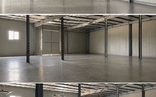 Hală industrială 600 mp de închiriat – acces TIR pe două laturi, parcare mare - Poză 1