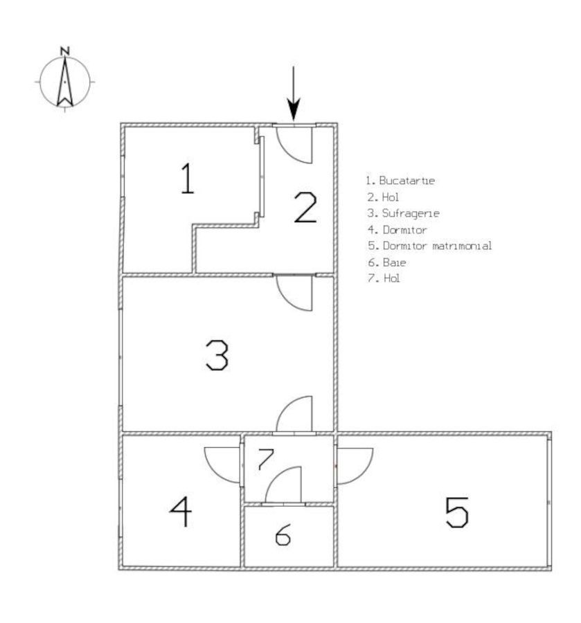 Vanzare apartament 3 camere in Titan- Aleea Giurgeni - Poză 13