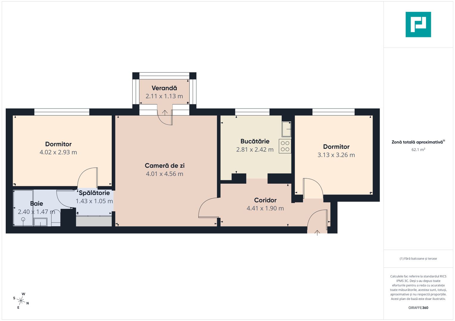 Apartament 3 camere,  D. Cantemir - Poză 7
