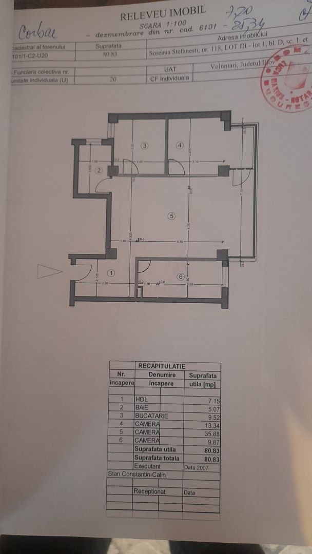 Vânzare apartament 3 cam Terra residence - Poză 8