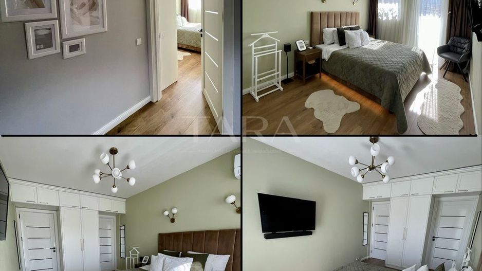 Apartament 3 camere, garaj, mobilat complet, Baciu. - Poză 3