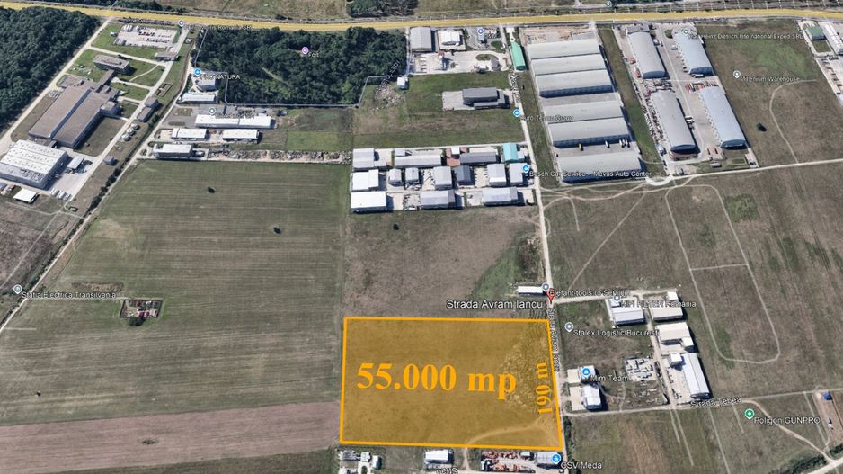 Teren logistic - Otopeni - Str. Avram Iancu - Parcelabil - Schiță 4
