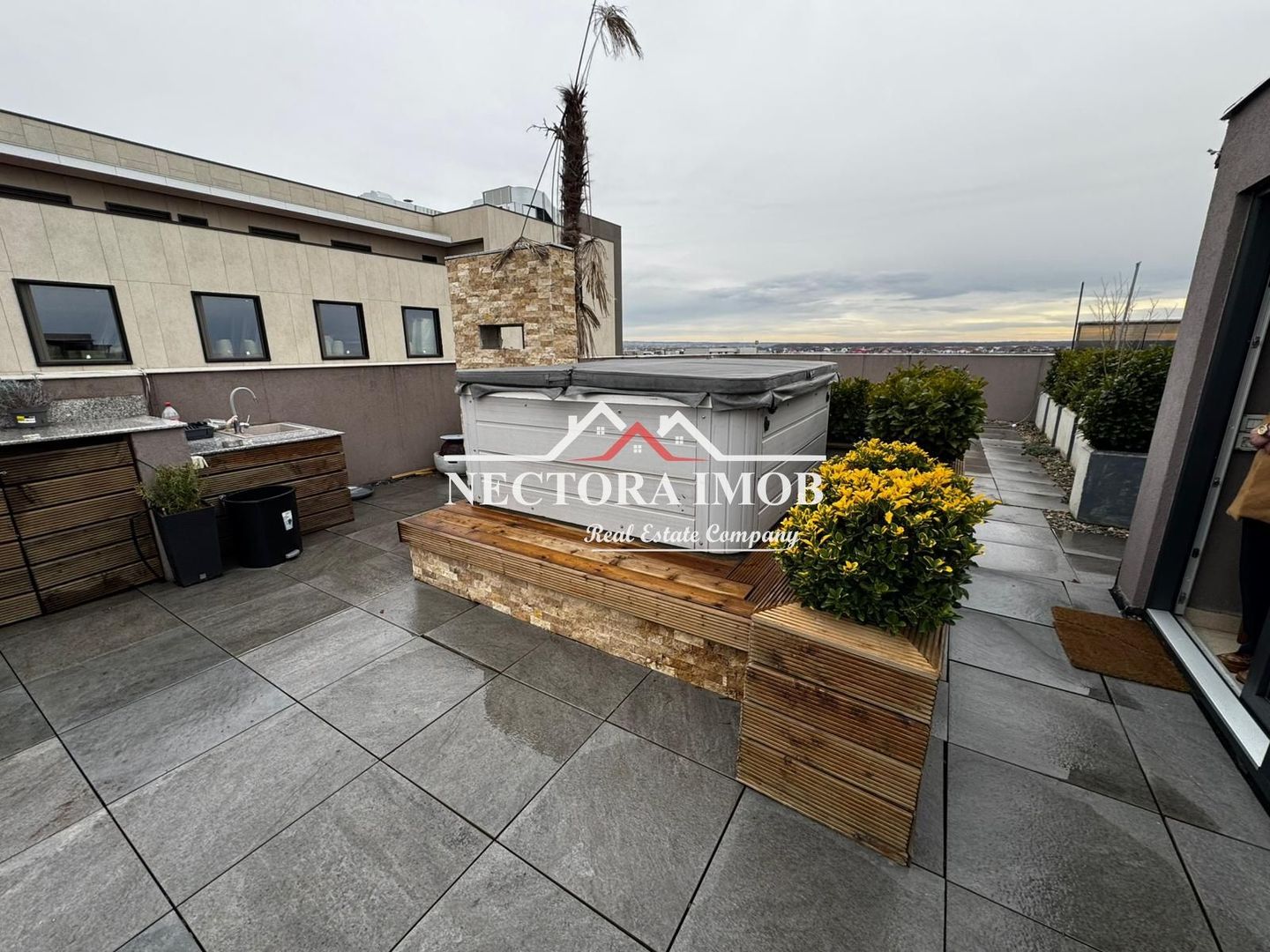 NECTORA IMOB-Apartament LUX 3 cam,2 bai, Terasa mare, West Residence - Poză 15