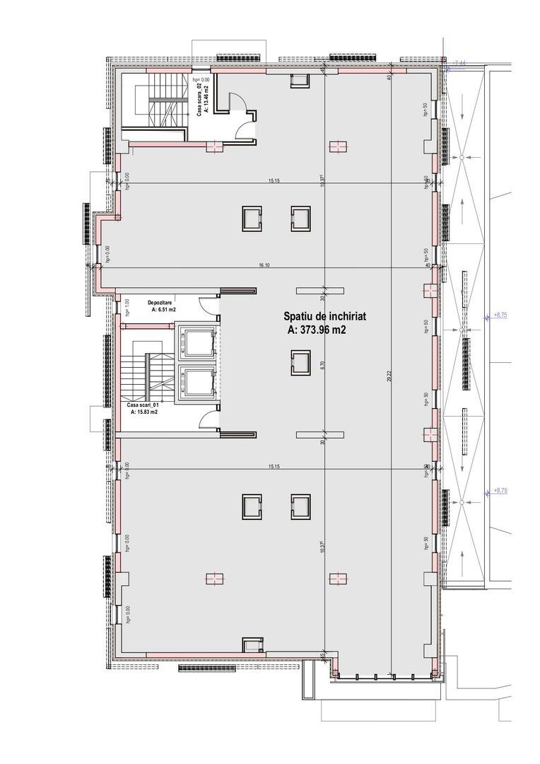 Spațiu birouri 374 mp în zona Industrială Vest - Poză 12