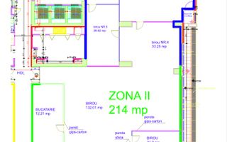 Spatiu de birou Baneasa 160 mp - Schiță 23